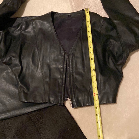Vintage Bolero Leather Jacket - Picture 12 of 14